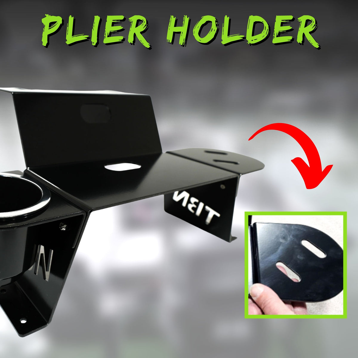 Plier Holder for TBN Graph Mount-Aluminum-3-Tiny Boat Nation