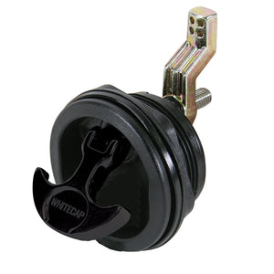 PRE INSTALLED - Whitecap T-Handle Latch-Black-Locking-1-Tiny Boat Nation