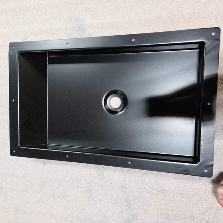 Recessed Trolling Motor Pedal Tray | Multiple Sizes-Boat Outfitting-11-Tiny Boat Nation