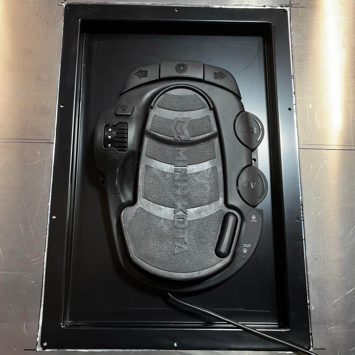 Recessed Trolling Motor Pedal Tray | Multiple Sizes-Boat Outfitting-7-Tiny Boat Nation