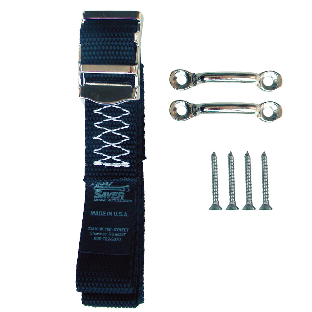 Rod Saver Battery-Gas Tank Tie-Down - 48"-Trailering-1-Tiny Boat Nation