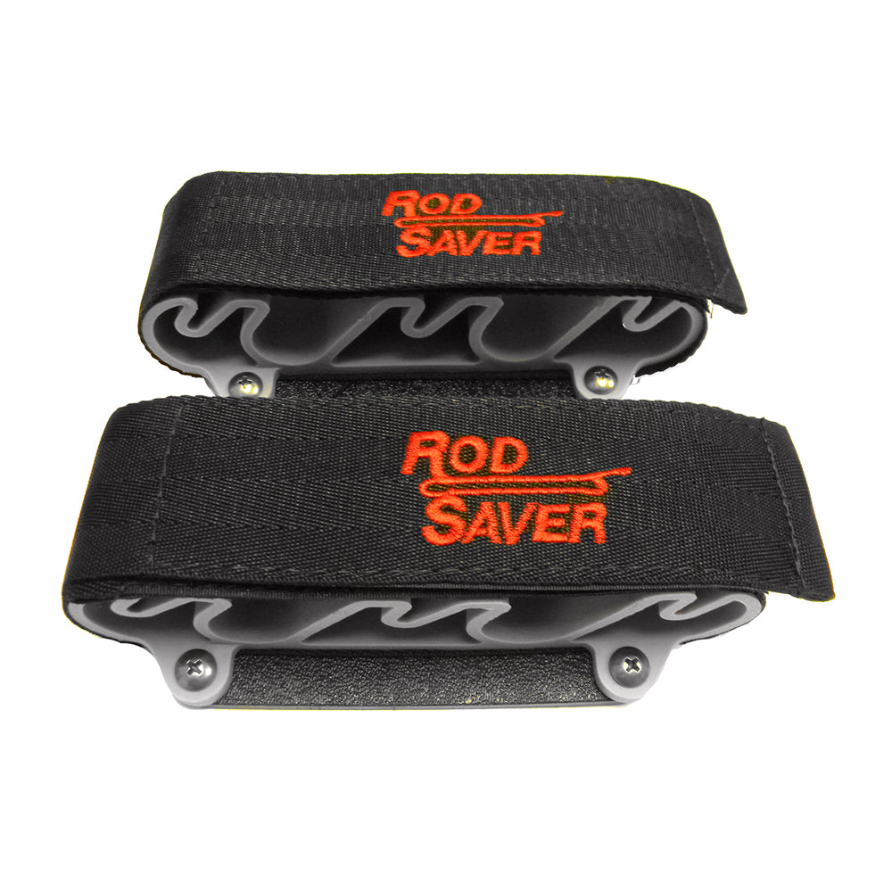 Rod Saver Portable Side Mount w-Dual Lock 4 Rod Holder-Fishing Accessories-1-Tiny Boat Nation