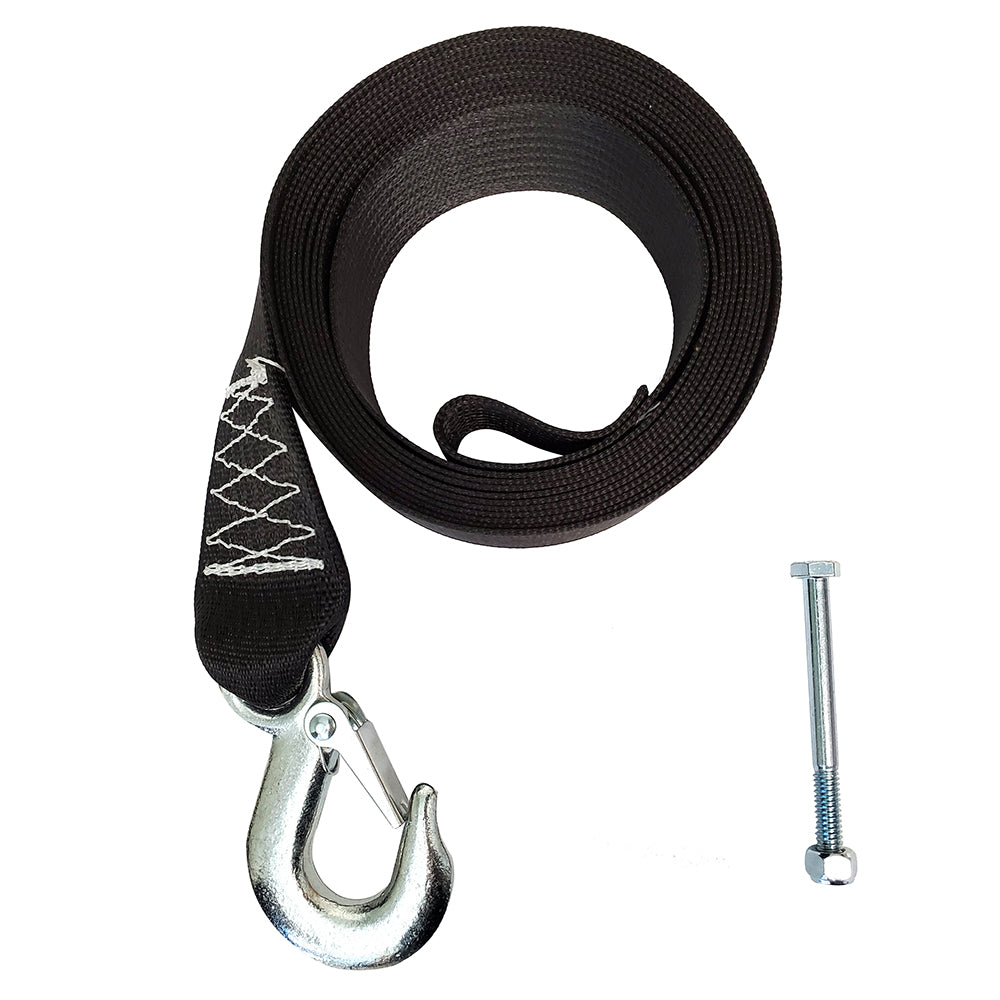 Rod Saver PWC Winch Strap Replacement - 12'-Trailering-1-Tiny Boat Nation