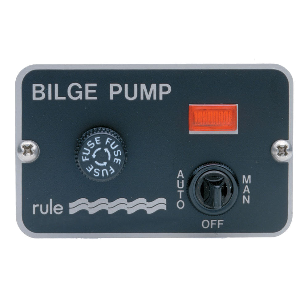 Rule Deluxe 3-Way Panel Lighted Switch-Marine & Livewell Plumbing-1-Tiny Boat Nation