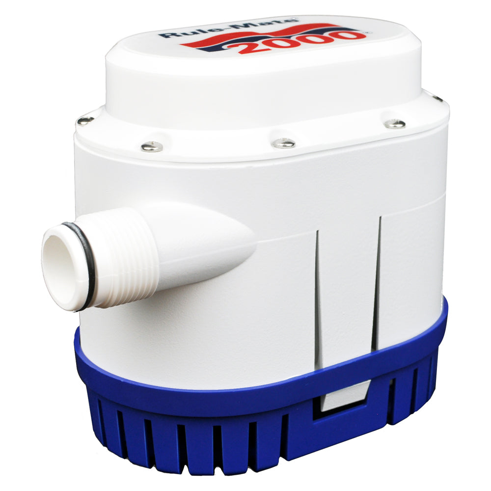 Rule Rule-Mate® 2000 GPH Fully Automated Bilge Pump - 12V-Marine & Livewell Plumbing-1-Tiny Boat Nation