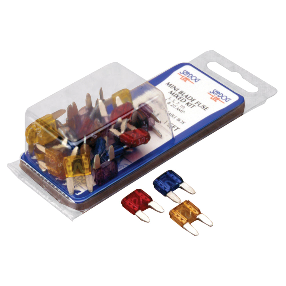 Sea-Dog ATM Mini Blade Style Mixed Fuse Kit-Electrical-1-Tiny Boat Nation