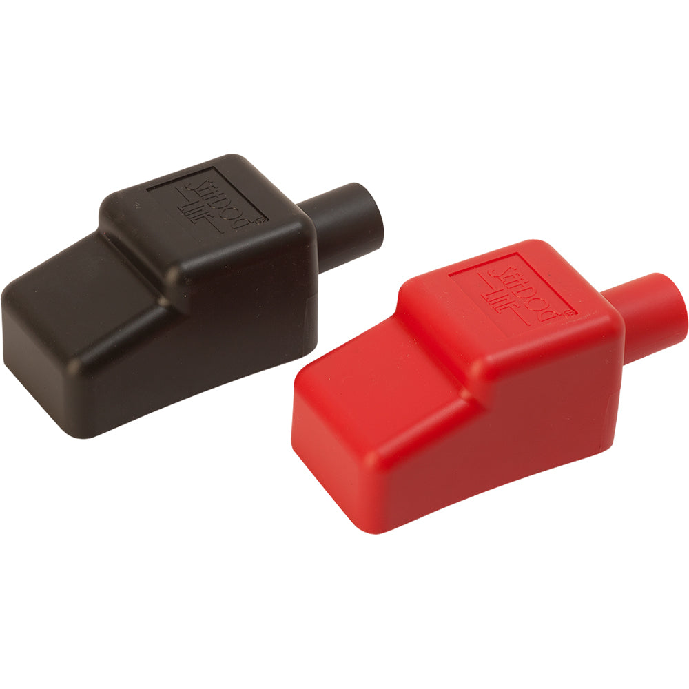 Sea-Dog Battery Terminal Covers - Red-Back - 1-2"-Electrical-1-Tiny Boat Nation