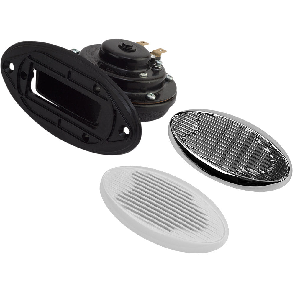 Sea-Dog Drop-In Hidden Horn V.1 w-Grills-Boat Outfitting-1-Tiny Boat Nation