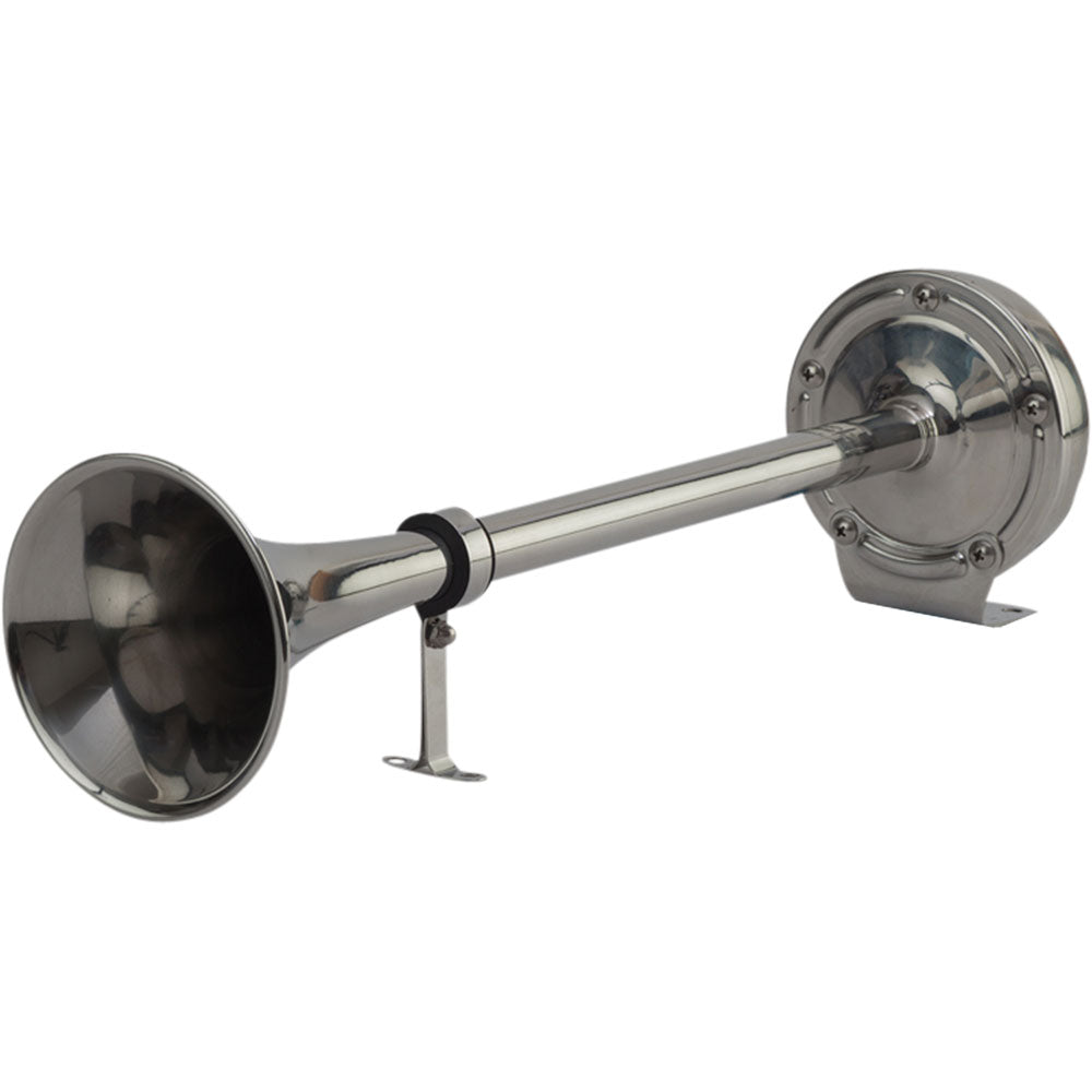 Sea-Dog MaxBlast Stainless Steel Trumpet 12V Horn - Single-Boat Outfitting-1-Tiny Boat Nation