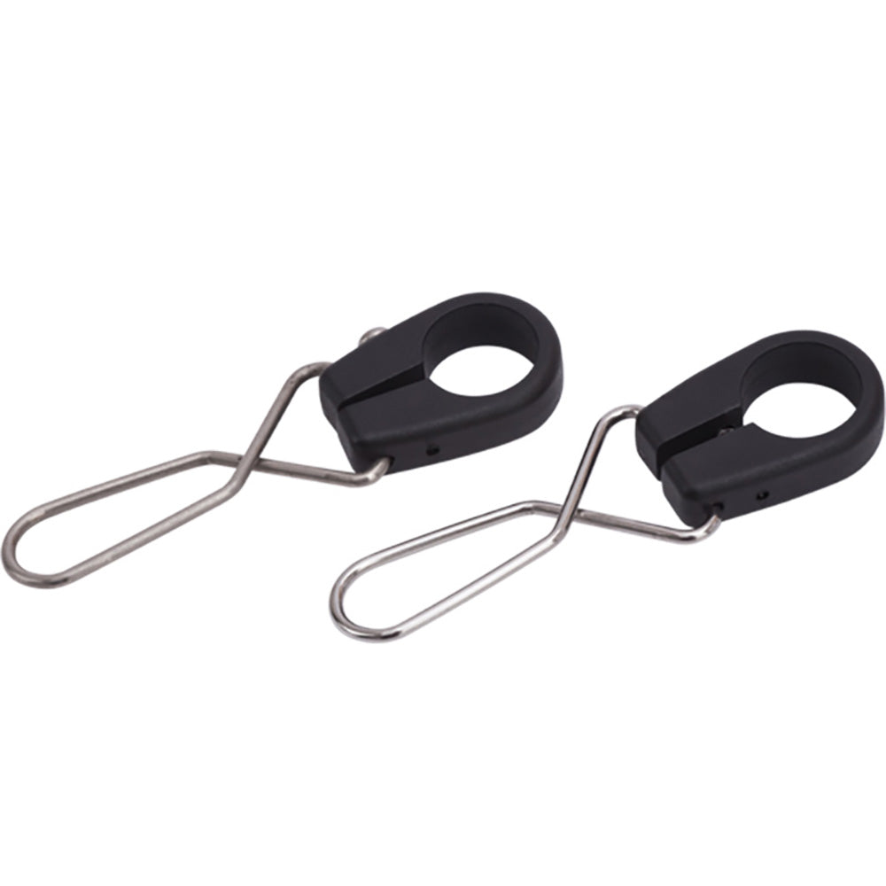 Sea-Dog Nylon Flagpole Pennant Mounts &amp; Stainless Clips - Pair-Boat Outfitting-1-Tiny Boat Nation