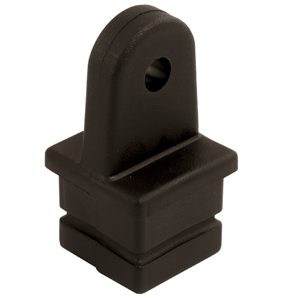 Sea-Dog Nylon Square Tube Top Insert - Black - 1&quot;-Marine Hardware-1-Tiny Boat Nation