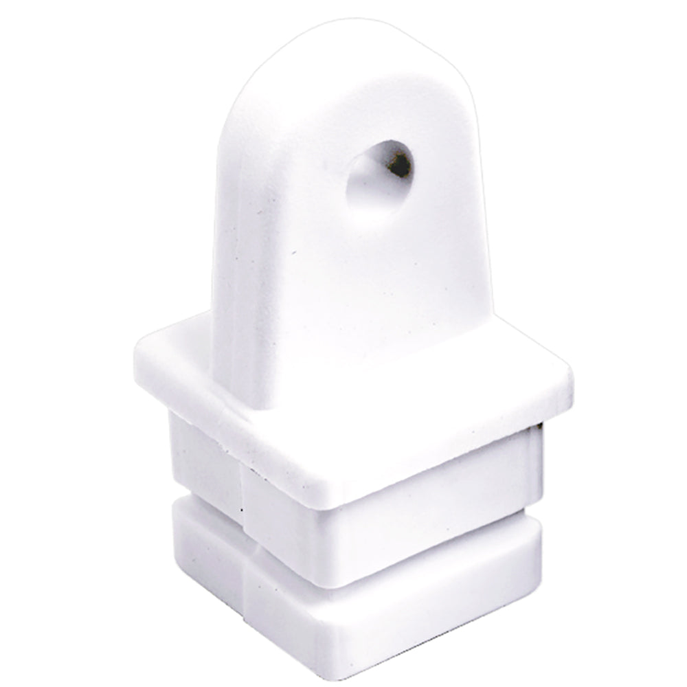 Sea-Dog Nylon Square Tube Top Insert - White - 1"-Marine Hardware-1-Tiny Boat Nation