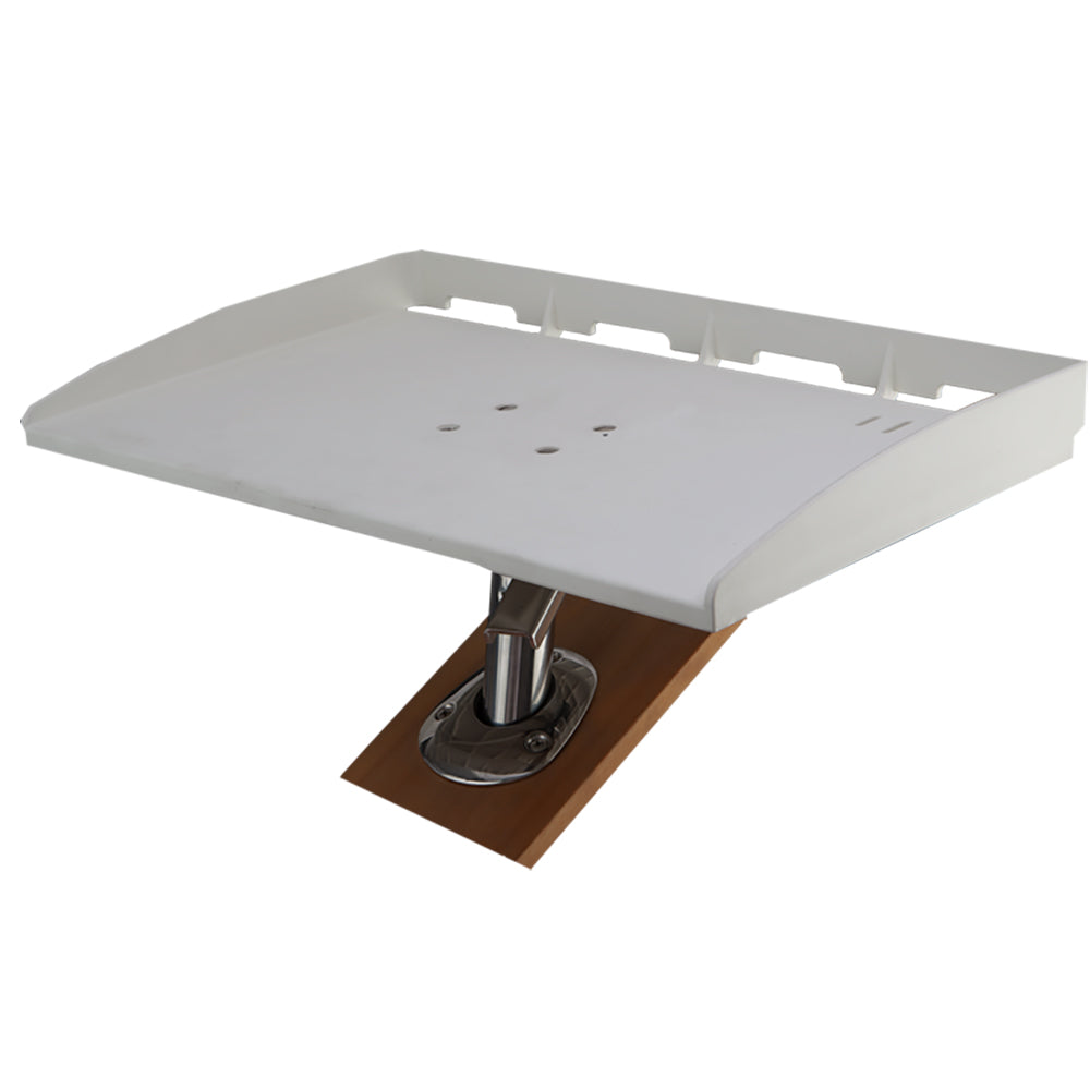 fishing rod holder table Sea-Dog 326510-3 Rod Holder Gimbal Mount Fillet Table 20"