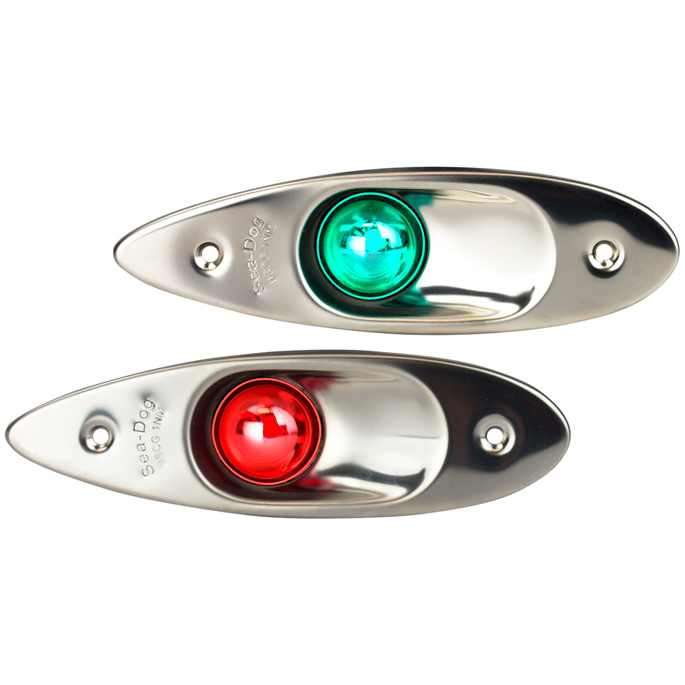 Sea-Dog Stainless Steel Flush Mount LED Side Lights-Lighting-1-Tiny Boat Nation