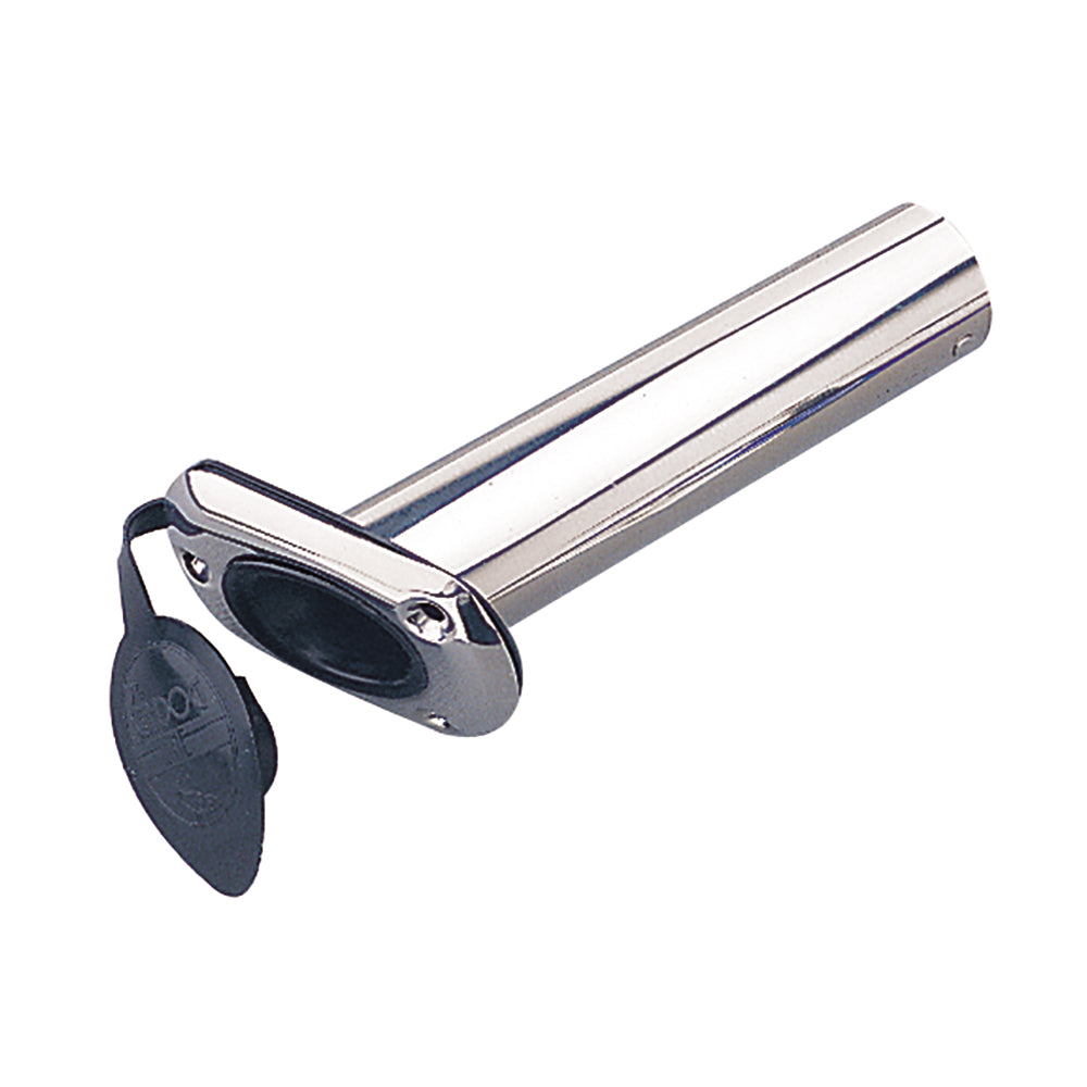 Sea-Dog Stainless Steel Flush Mount Rod Holder w-Cap - 30°-Fishing Accessories-1-Tiny Boat Nation