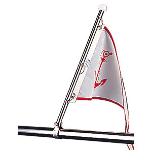 Sea-Dog Stainless Steel Pulpit Flagpole-Boat Outfitting-1-Tiny Boat Nation