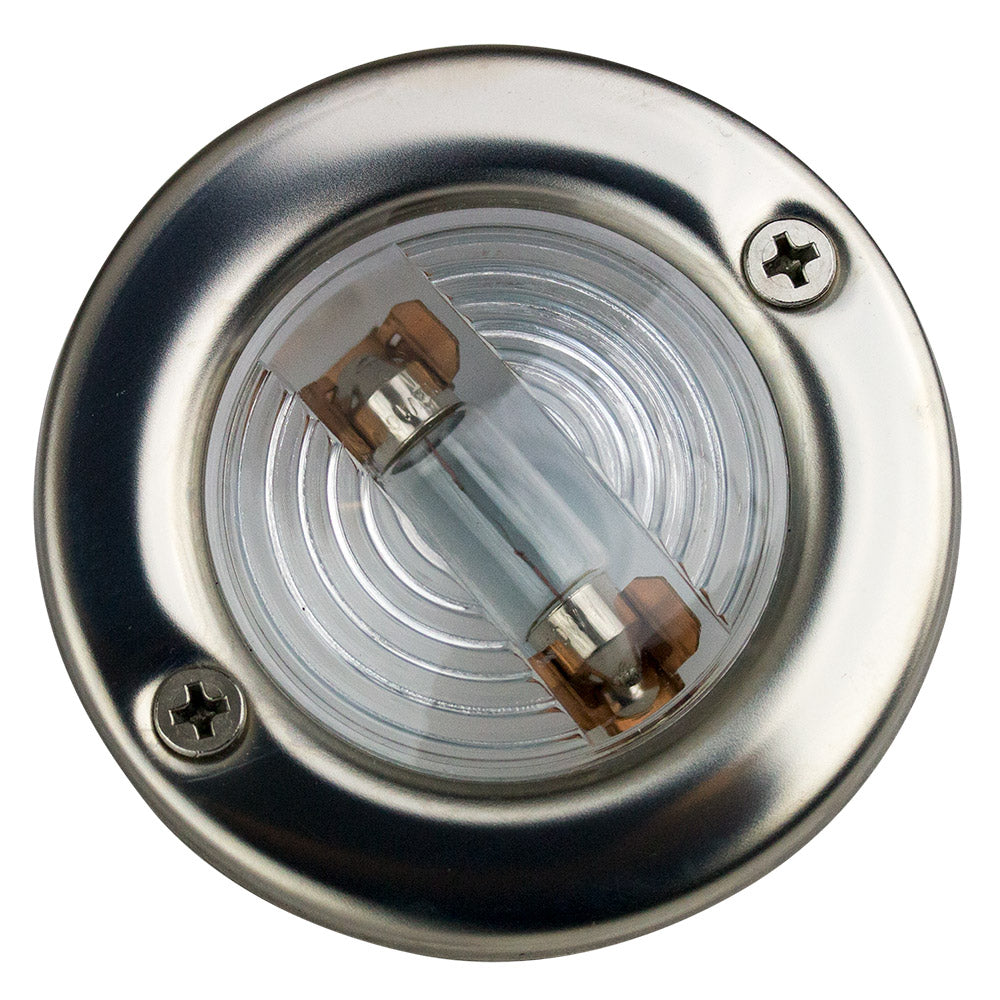 Sea-Dog Stainless Steel Round Transom Light-Lighting-1-Tiny Boat Nation
