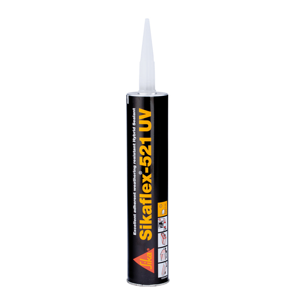 Sika Sikaflex® 521UV UV Resistant LM Polyurethane Sealant - 10.3oz(300ml) Cartridge - White-Boat Outfitting-1-Tiny Boat Nation