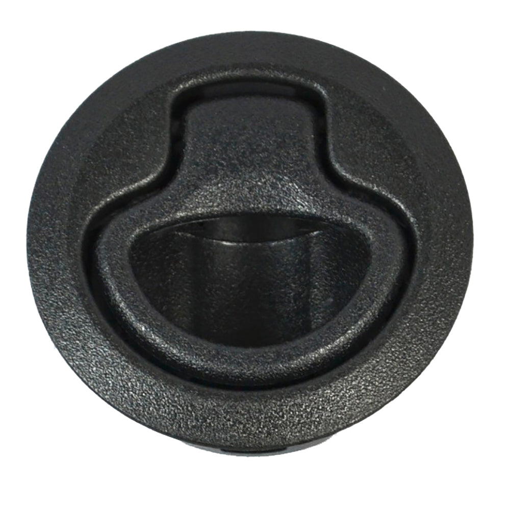 Southco Flush Plastic Pull Latch - Pull To Close - Black-Marine Hardware-1-Tiny Boat Nation