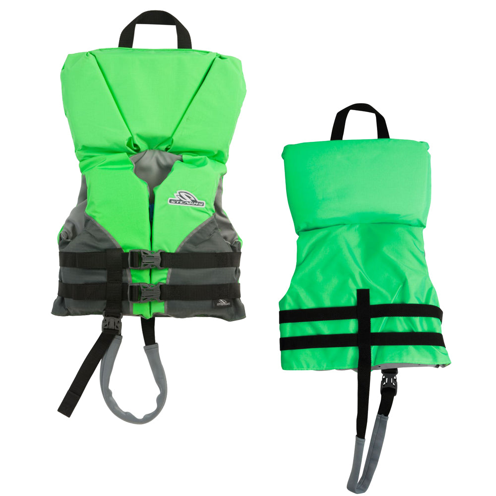 Stearns Infant Heads-Up® Nylon Vest Life Jacket - Up to 30lbs - Green-Paddlesports-1-Tiny Boat Nation