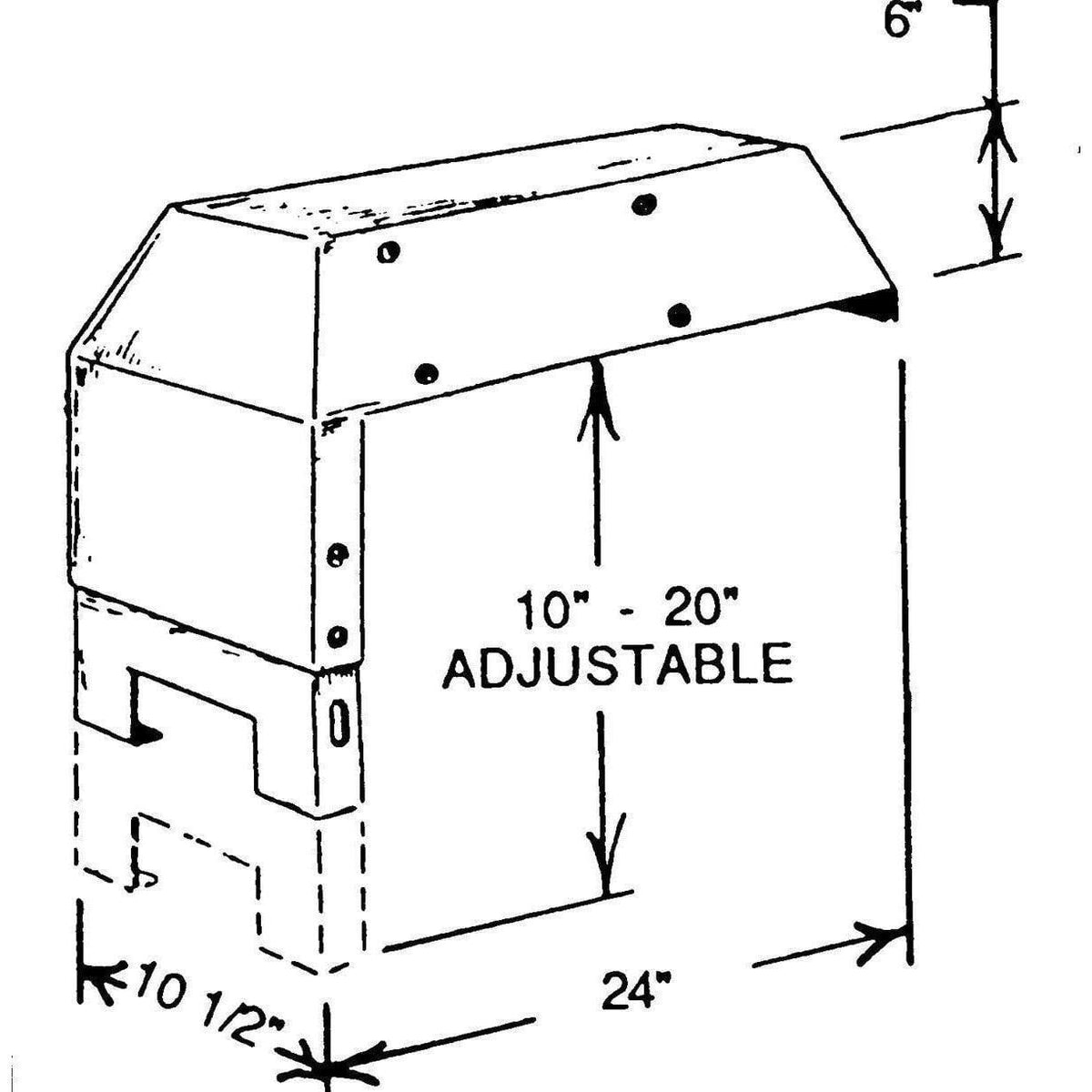 Steering Console Mount for Jon Boats-Boat Outfitting-4-Tiny Boat Nation
