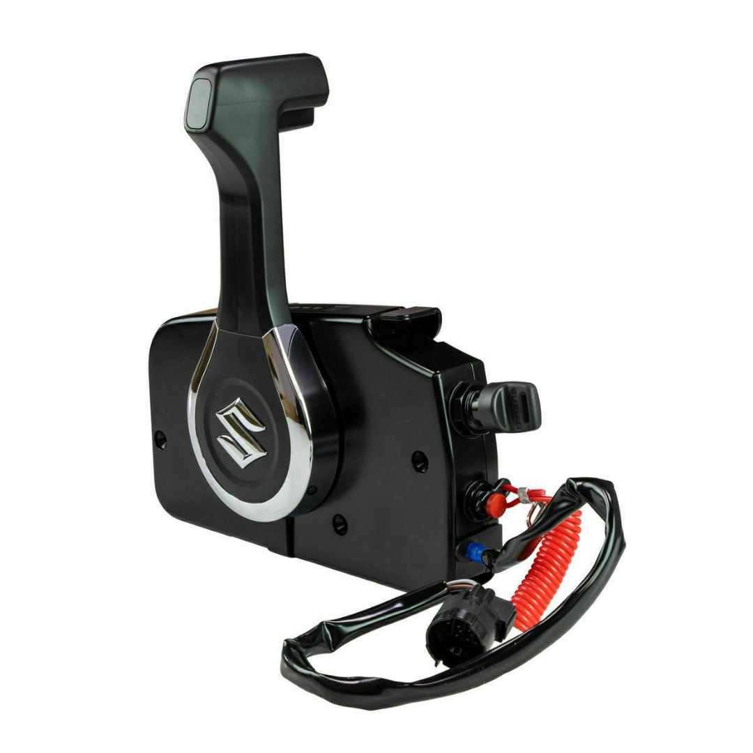 Suzuki 40 HP DF40ATL4 - Outboard Motor-Boat Outfitting-Side Mount Remote Control Box-5-Tiny Boat Nation