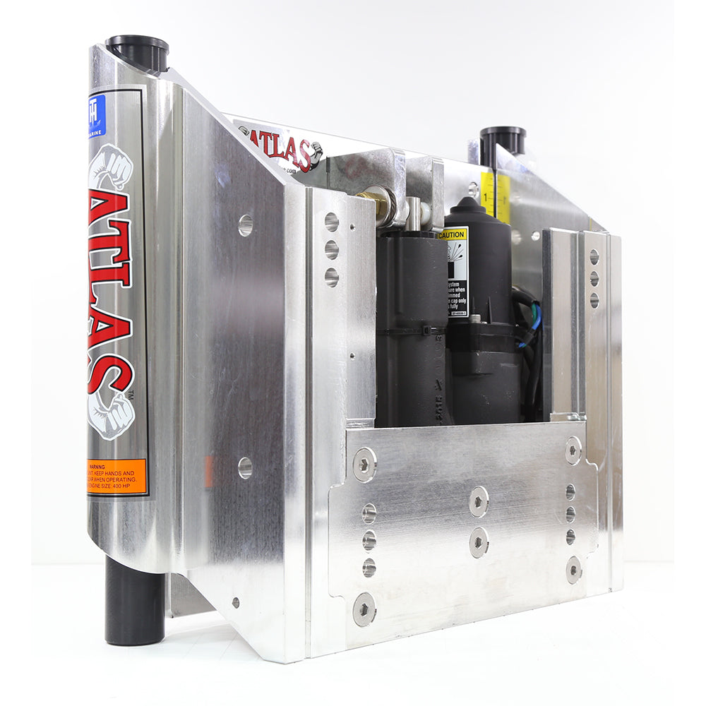 T-H Marine ATLAS™ 10&quot; Set Back Hydraulic Jack Plate - Heavy Duty-Boat Outfitting-1-Tiny Boat Nation