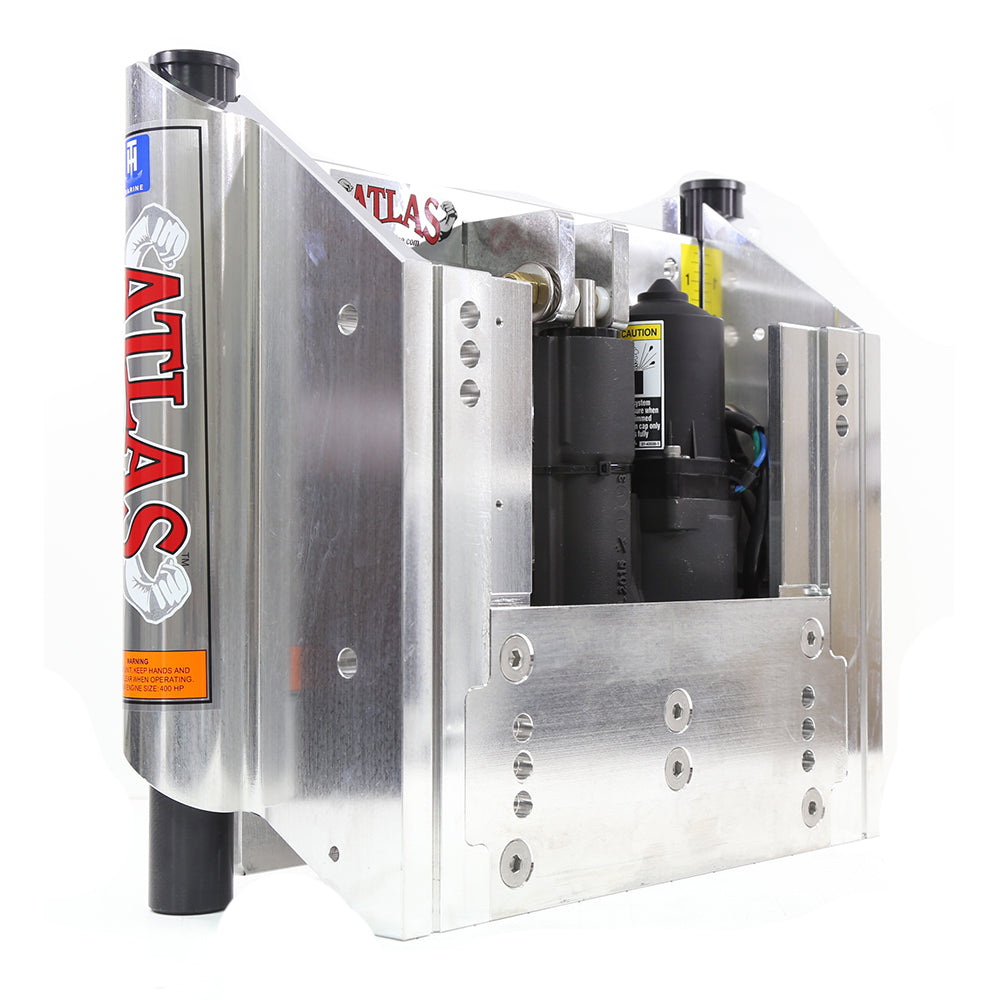 T-H Marine ATLAS™ 12&quot; Set Back Hydraulic Jack Plate - Heavy Duty-Boat Outfitting-1-Tiny Boat Nation