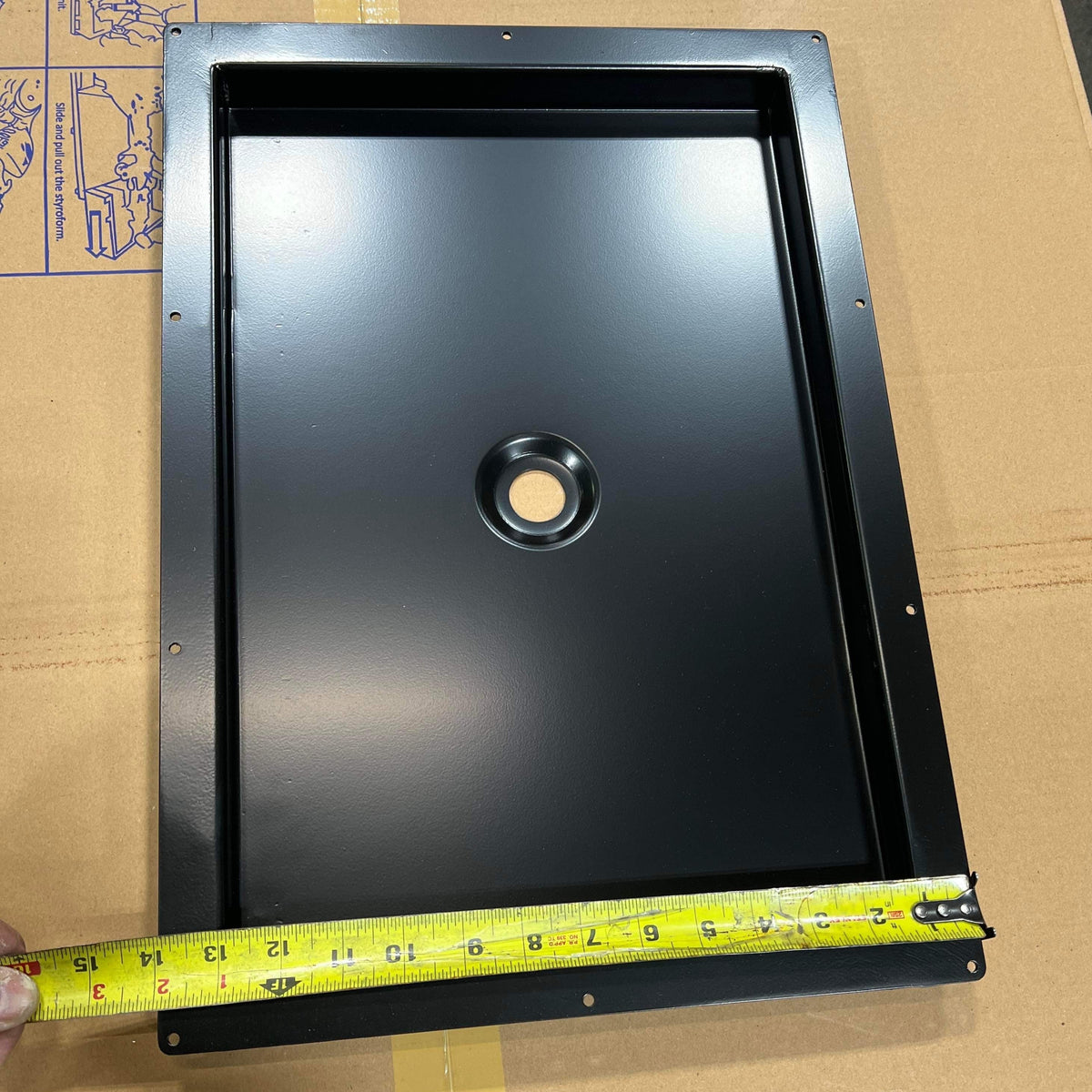 TBNation SHORTY Recessed Pedal Tray-Aluminum-5-Tiny Boat Nation