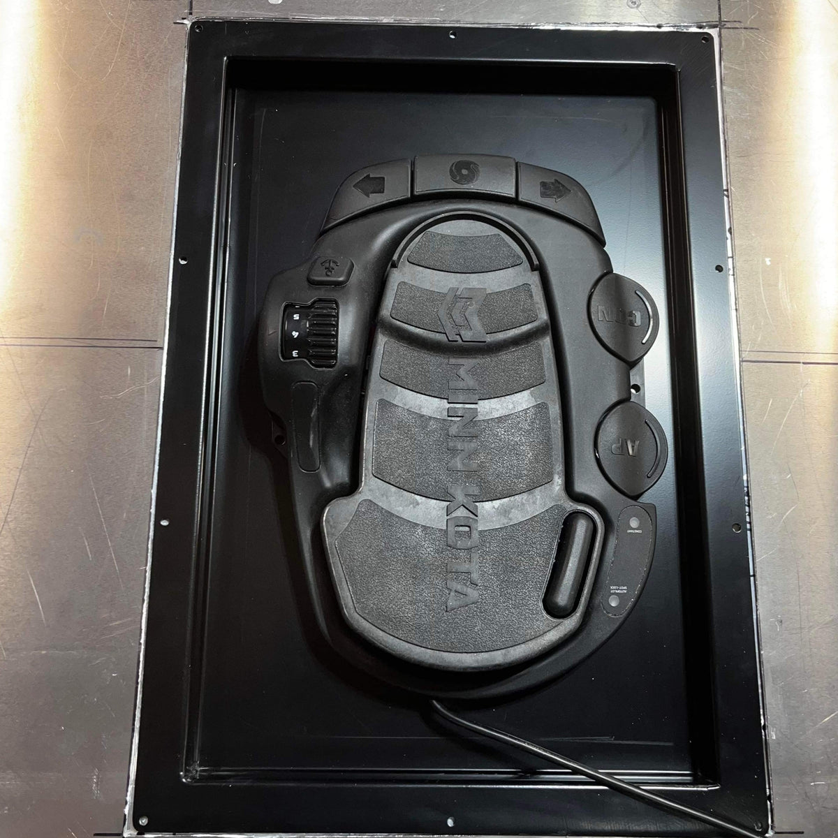 TBNation SHORTY Recessed Pedal Tray-Aluminum-7-Tiny Boat Nation