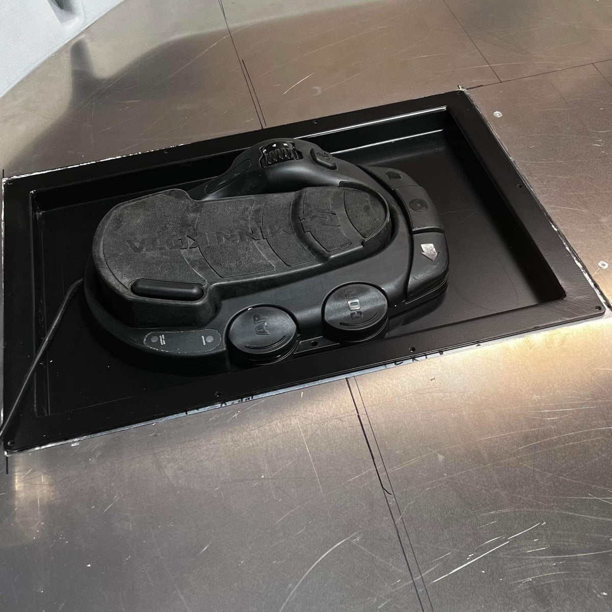 TBNation SHORTY Recessed Pedal Tray-Aluminum-8-Tiny Boat Nation