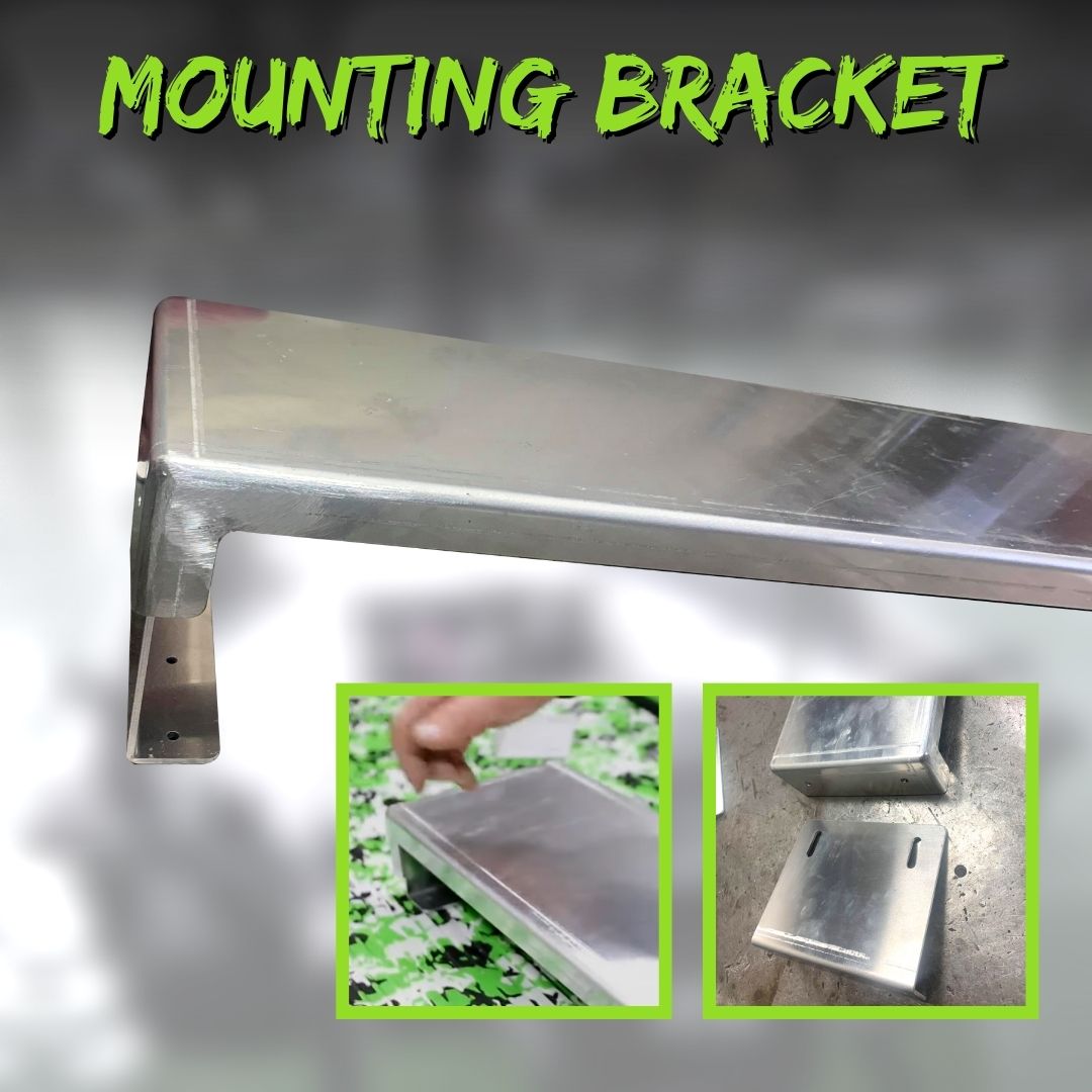 Trolling Motor Mounting Bracket-Boat Outfitting-1-Tiny Boat Nation