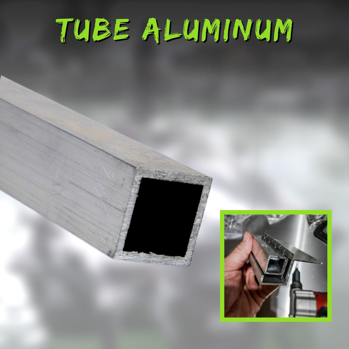 Tube Aluminum-Marine Hardware-2-Tiny Boat Nation