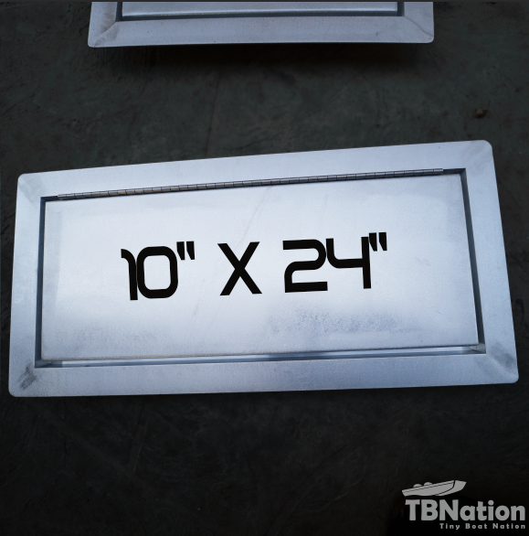 UltraLite Dry Hatch Lids - .062&quot; Economy Grade-Marine Hardware-11-Tiny Boat Nation