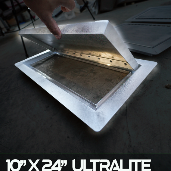 UltraLite Dry Hatch Lids - .062&quot; Economy Grade-Marine Hardware-12-Tiny Boat Nation