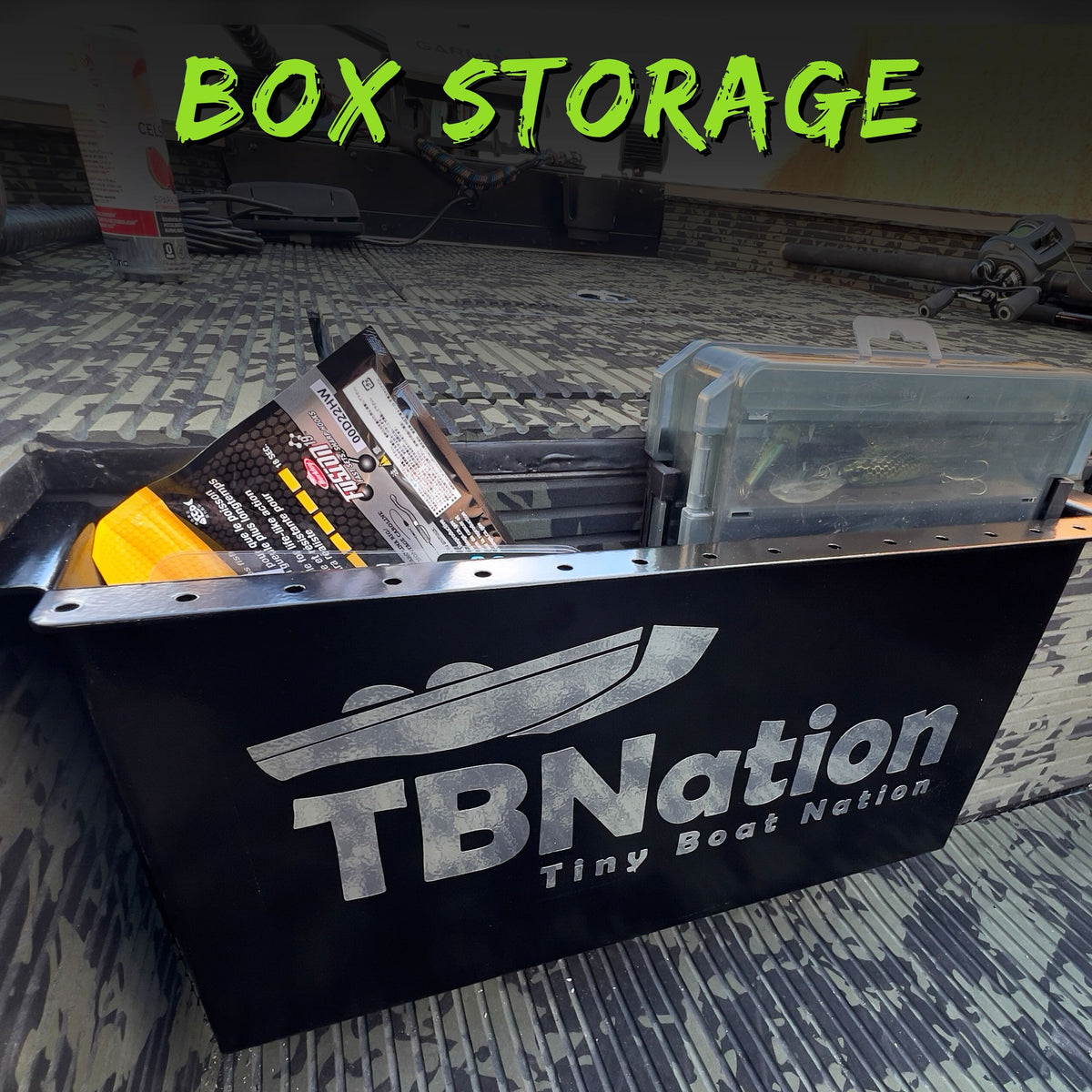 Vertical Day Box storage-Boat Outfitting-1-Tiny Boat Nation