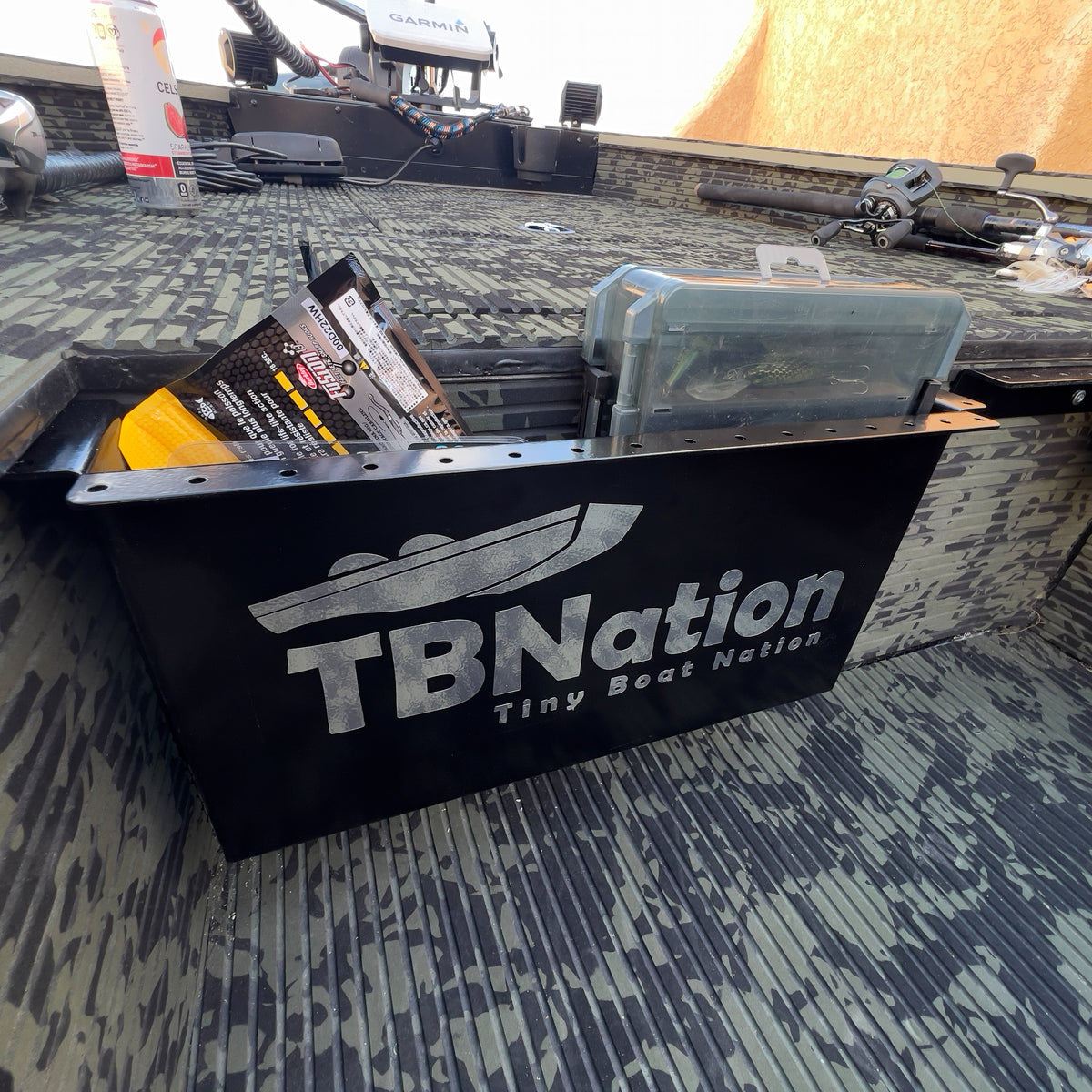 Vertical Day Box storage-Boat Outfitting-7-Tiny Boat Nation