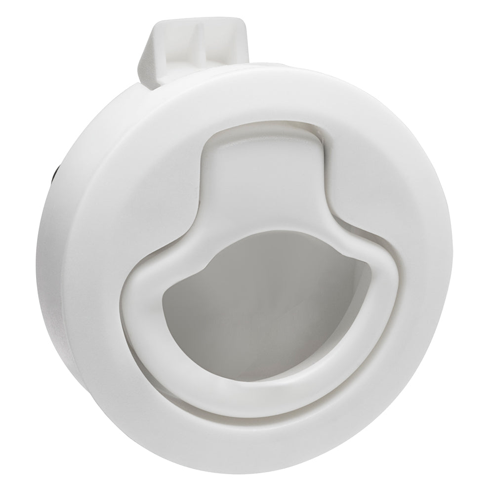 Whitecap Mini Ring Pull Nylon Non-Locking White-Marine Hardware-1-Tiny Boat Nation