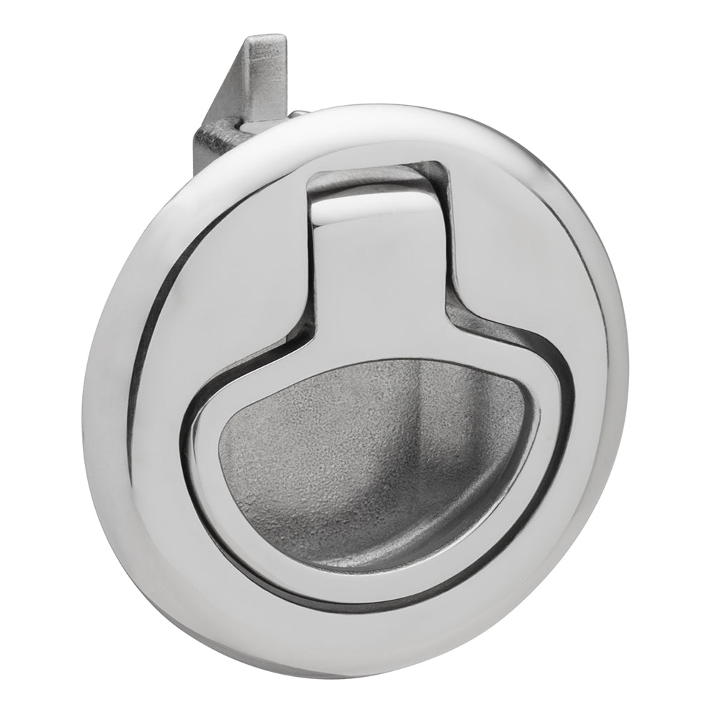 Whitecap Slam Latch Stainless Steel Non-Locking Ring Pull-Marine Hardware-1-Tiny Boat Nation