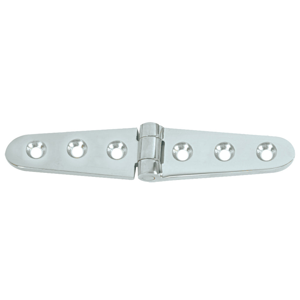 Whitecap Strap Hinge - 304 Stainless Steel - 6&quot; x 1-1-8&quot;-Marine Hardware-1-Tiny Boat Nation